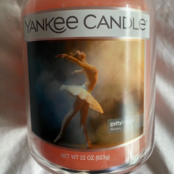 Yankee Ballerina special label Candle Custom